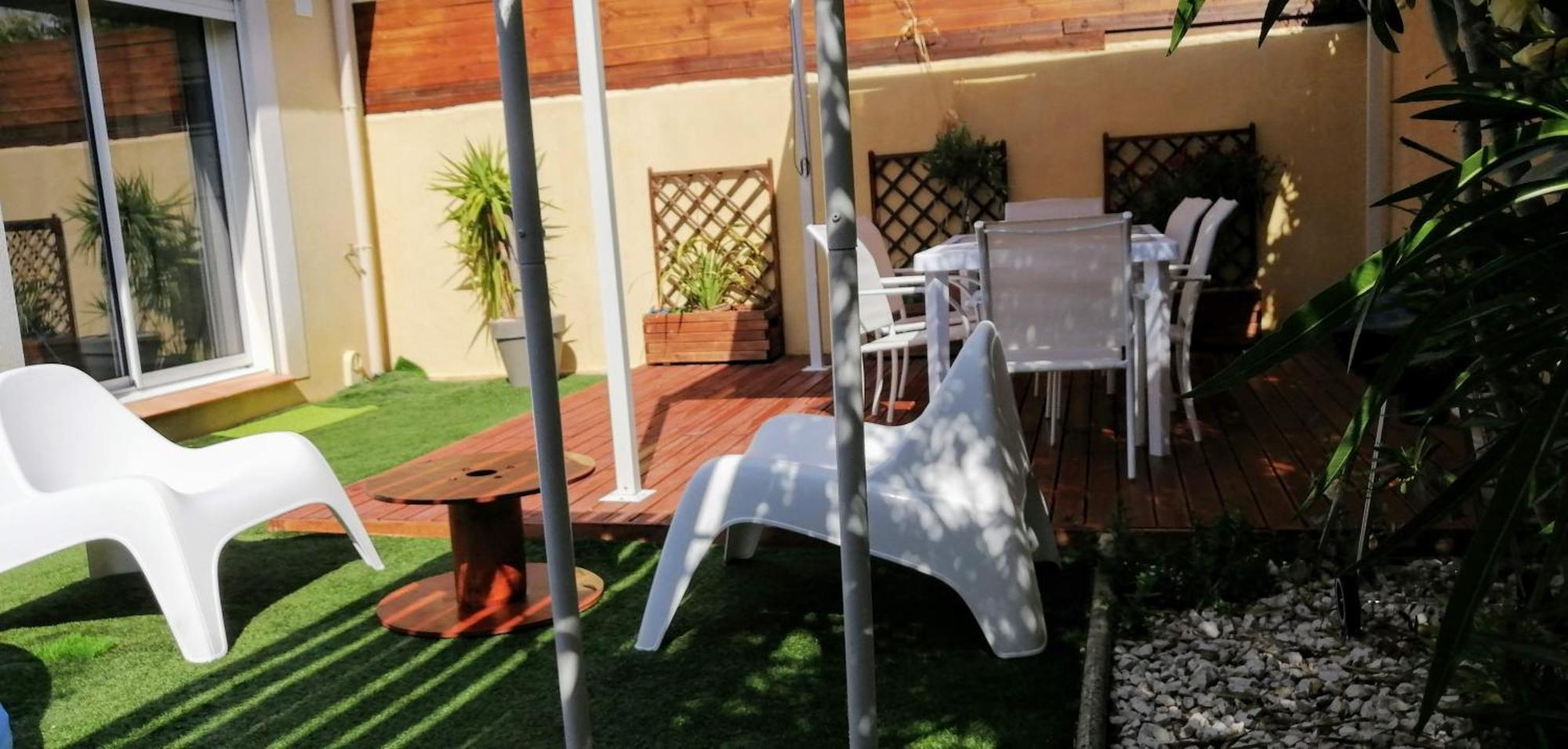 Maison F2, Neuve Au Calme Avec Jardinet 拉克罗 客房 照片